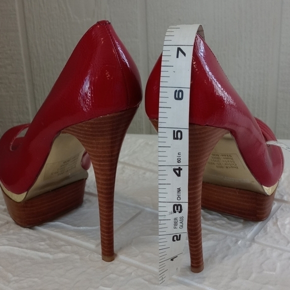 Baker's Shae platform shoes size 8 red - Picture 6 of 12